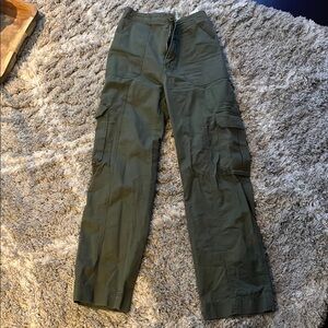 Abercrombie & Fitch Green Cargo Pants